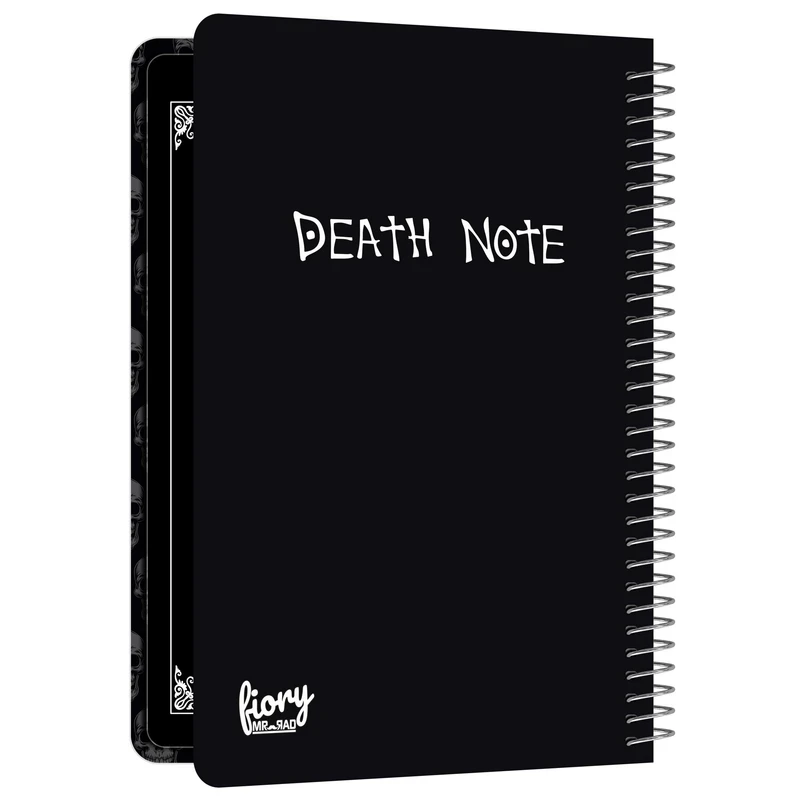  دفتر مستر راد مدل بلک ژورنال طرح یادداشت مرگ کد 2214 Death note