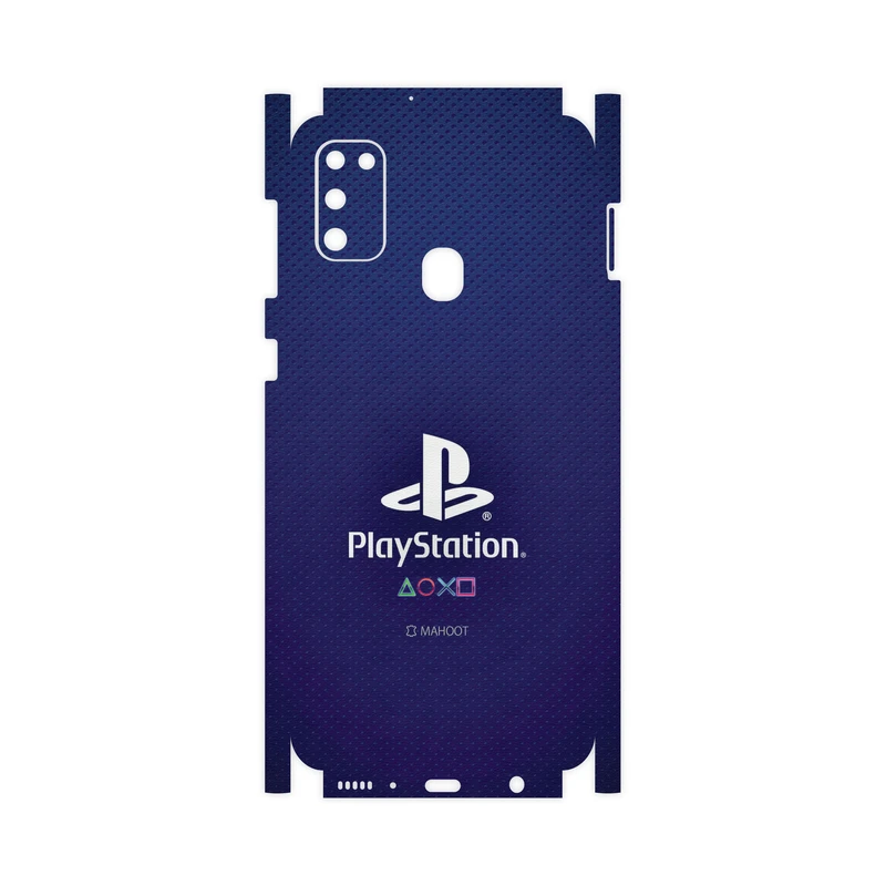 برچسب پوششی ماهوت مدل PlayStation-FullSkin مناسب برای گوشی موبایل سامسونگ Galaxy M21