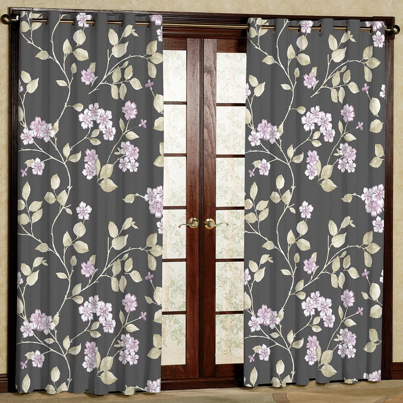 پرده مدل مخمل پانچی کد 1171T2 سایز 200x140 سانتی متر