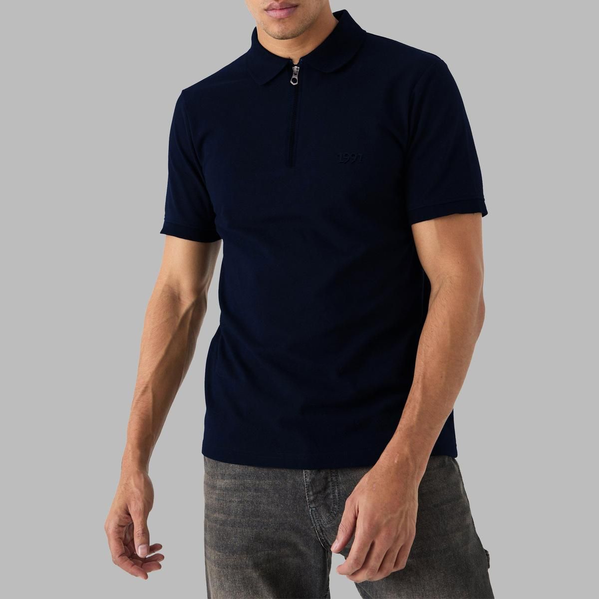پولوشرت آستین کوتاه ورزشی مردانه نوزده نودیک مدل POL1922 -  - 1
