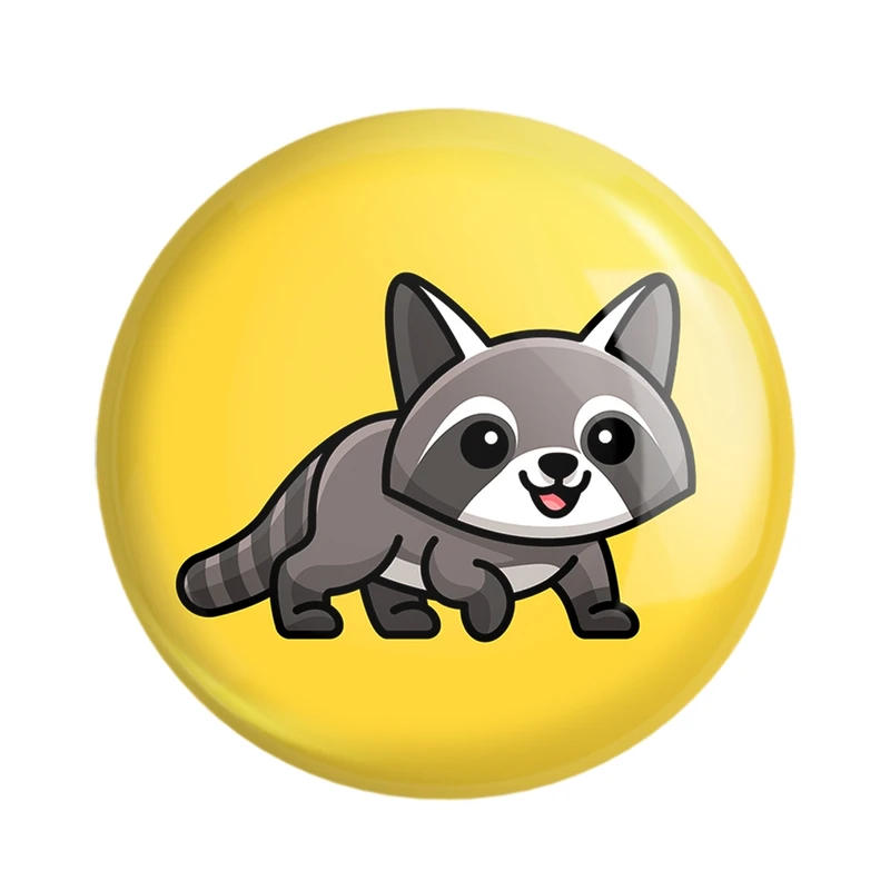 مگنت خندالو مدل حیوانات بامزه راکون کد 28200