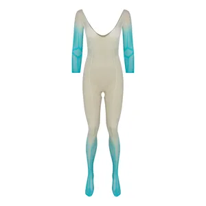 لباس خواب زنانه مدل آبرنگی کد 86102