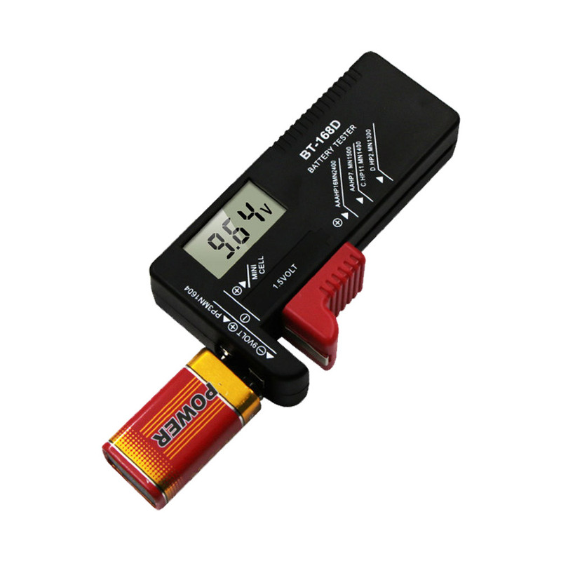 تستر باتری دیجیتالی مدل BT-168D