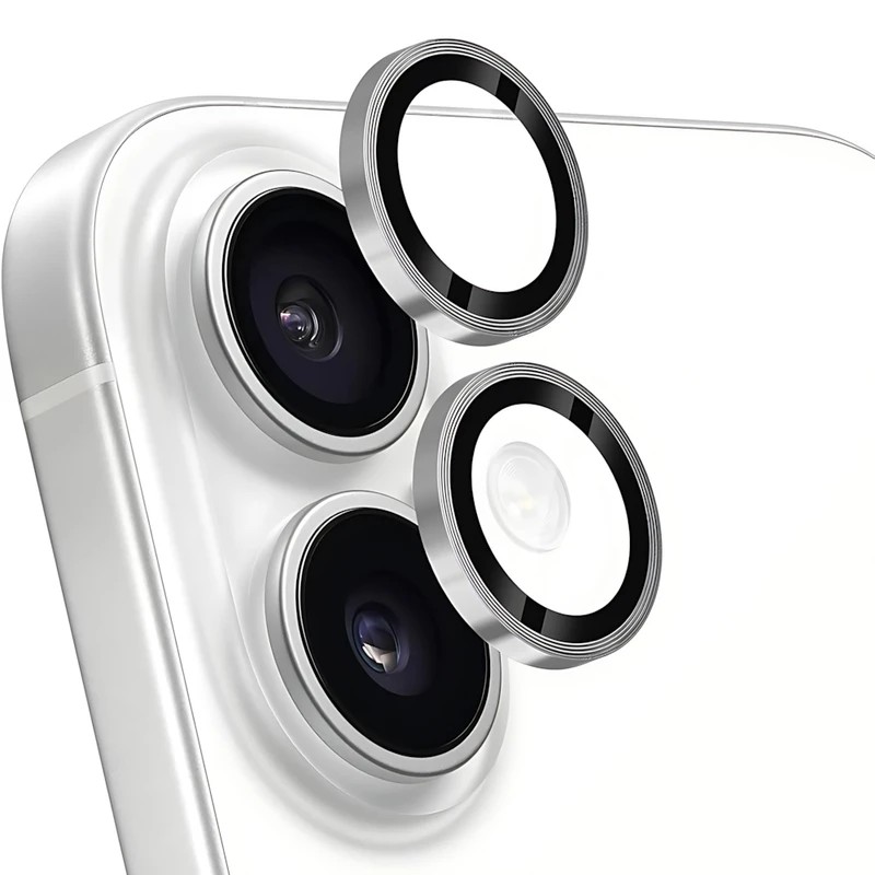 محافظ لنز دوربین شیشه‌ای گرین لاین مدل PlusShot مناسب برای گوشی موبایل اپل iPhone 16