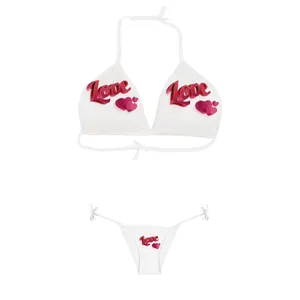 ست شورت و سوتین زنانه مدل عشق کد 120 AAA