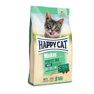 غذای خشک گربه هپی کت مدل مینکاس پرفکت میکس وزن 10 کیلوگرم