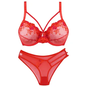 ست شورت و سوتین زنانه پانیذ مدل 9019 رنگ قرمز