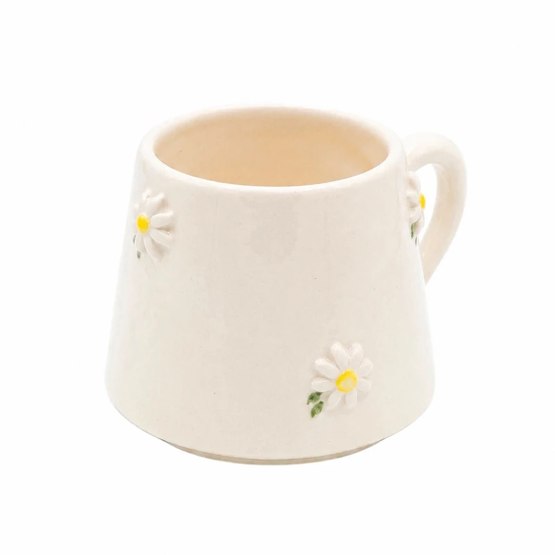 ماگ طرح بابونه خمره ای کد ۱۳۲۵