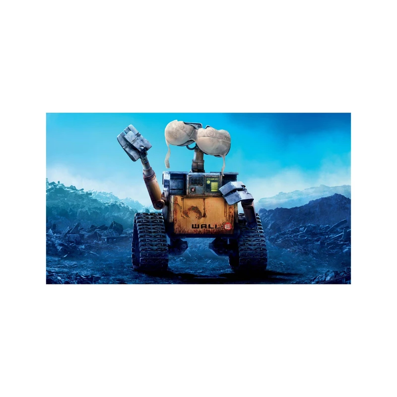 استیکر لپ تاپ و موبایل مدل انیمیشن طرح والی Wall E کد 2611