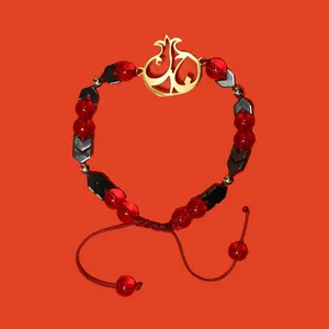 دستبند طلا 18 عیار زنانه الن نار مدل انار کد EN9451