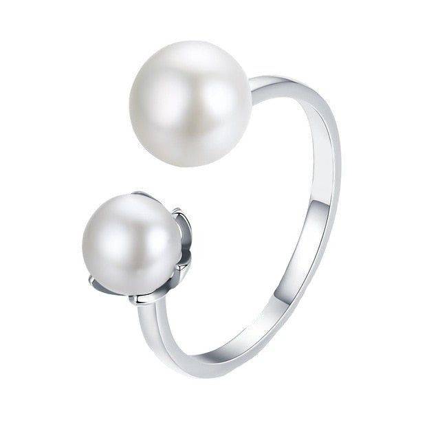 انگشتر نقره زنانه قیراط طرح مروارید کد GH4447 انگشتر نقره زنانه قیراط طرح مروارید کد GH4447