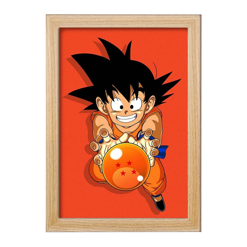 تابلو خندالو مدل گوهان انیمه دراگون بال Dragon Ball  کد 4942