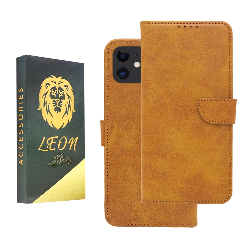کیف کلاسوری لئون مدل Khoshi مناسب برای گوشی موبایل اپل iPhone 11