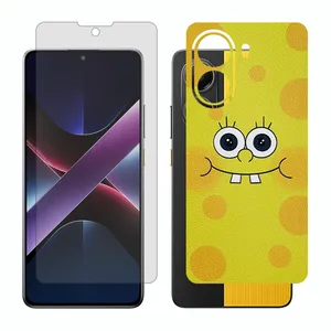 Glass Together model matte screen protector suitable for Xiaomi Poco X7 Pro mobile phone with back cover sticker