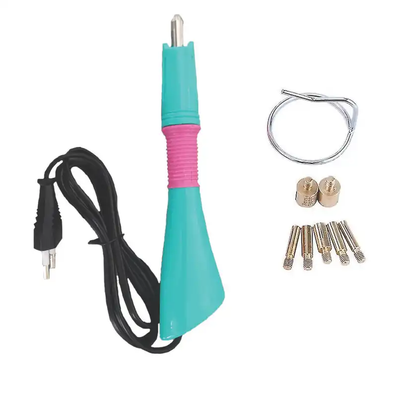 دستگاه نگین زن مدل حرارتی کد HIVIS مجموعه 8 عددی