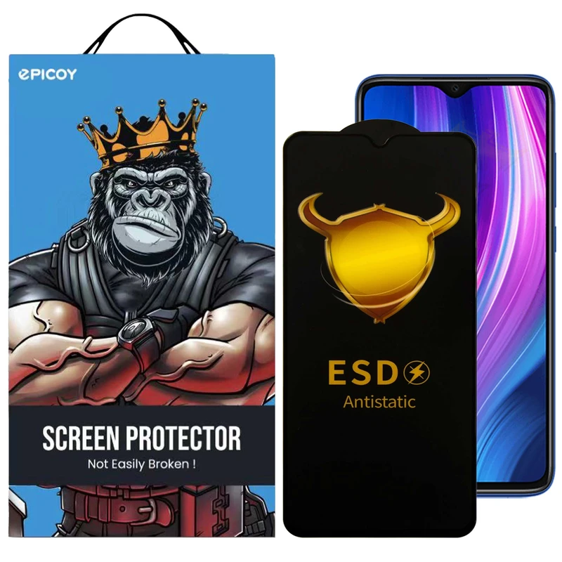 محافظ صفحه نمایش اپیکوی مدل ESD مناسب برای گوشی موبایل شیائومی  Redmi Note 8 Pro / Redmi Note 9 4G (china)