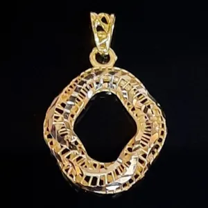 آویز گردنبند طلا 18 عیار زنانه  گالری یارطلا مدل سه بعدی کد PL3D07