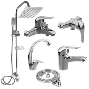 ست شیرآلات تیرداد مدل مروارید مجموعه شش عددی