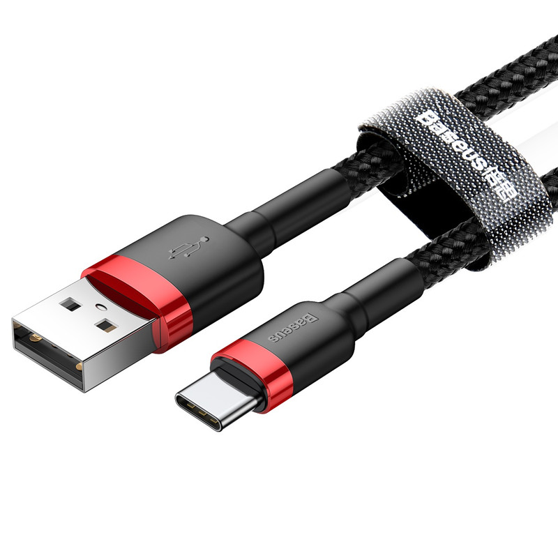 کابل تبدیل USB به USB-C باسئوس  مدل CATKLF-C91 Cafule طول 2 متر