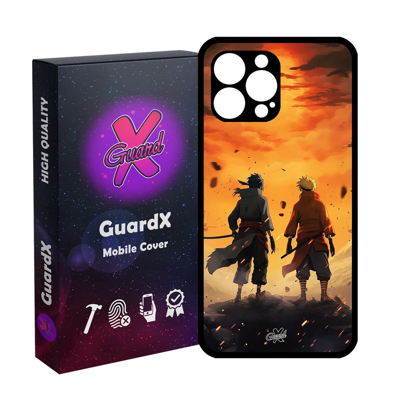 کاور گارد ایکس طرح انیمه ناروتو مدل Glass10699 مناسب برای گوشی موبایل اپل iPhone 12 Pro