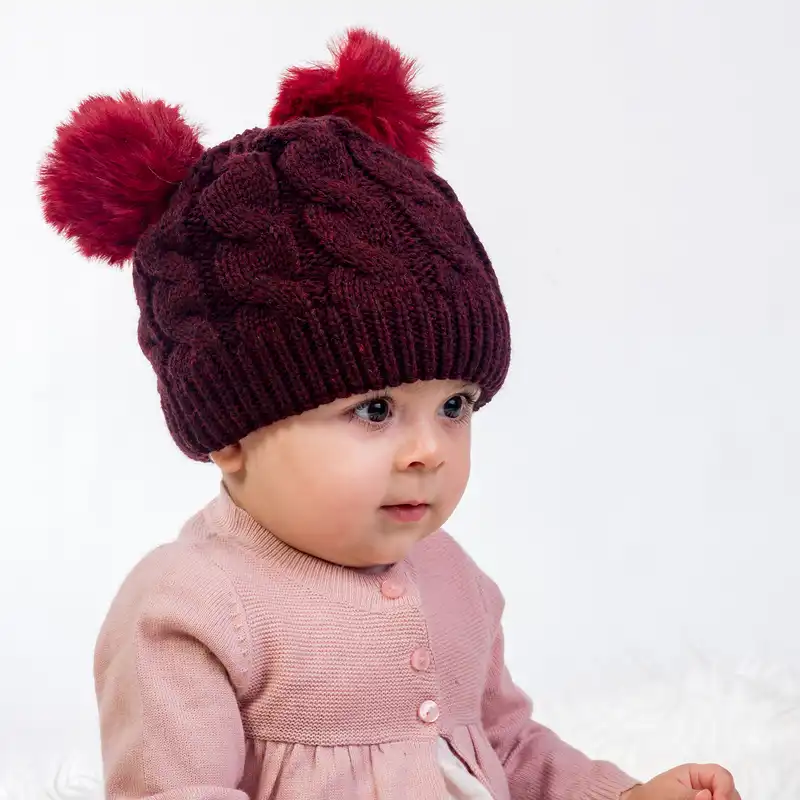 ست کلاه و شال گردن بچگانه مدل 41315