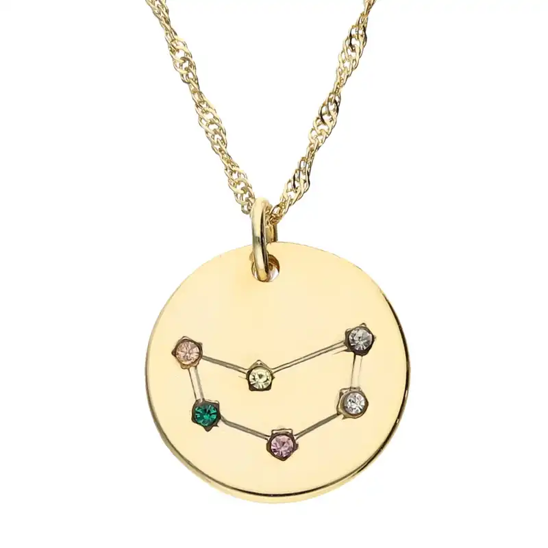 گردنبند زنانه سیکس مدل زودیاک دی ماه