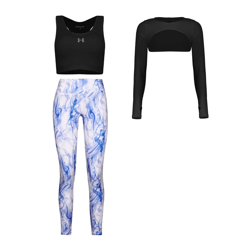 ست سه تکه لباس ورزشی زنانه مدل 1801-4104-70