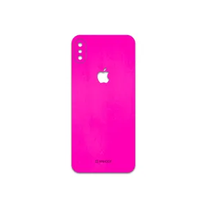 MAHOOT Phosphorus-Pink Cover Sticker for apple iPhone X