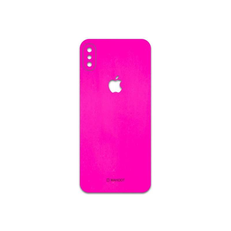 برچسب پوششی ماهوت مدل Phosphorus-Pink مناسب برای گوشی موبایل اپل iPhone X