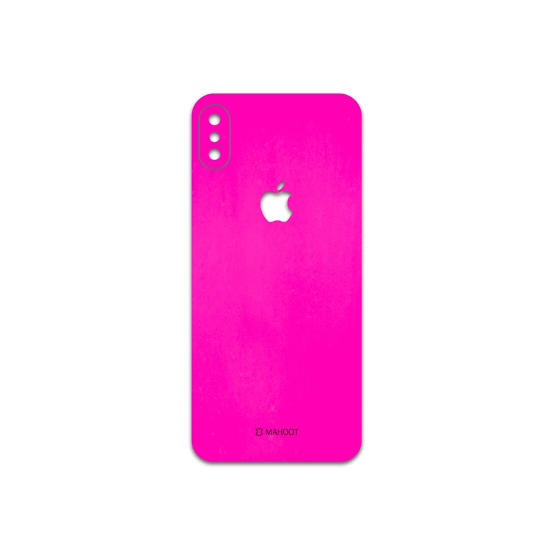 برچسب پوششی ماهوت مدل Phosphorus-Pink مناسب برای گوشی موبایل اپل iPhone X