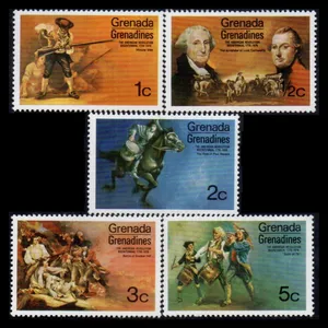 تمبر یادگاری مدل خارجی مجموعه 5 عددی