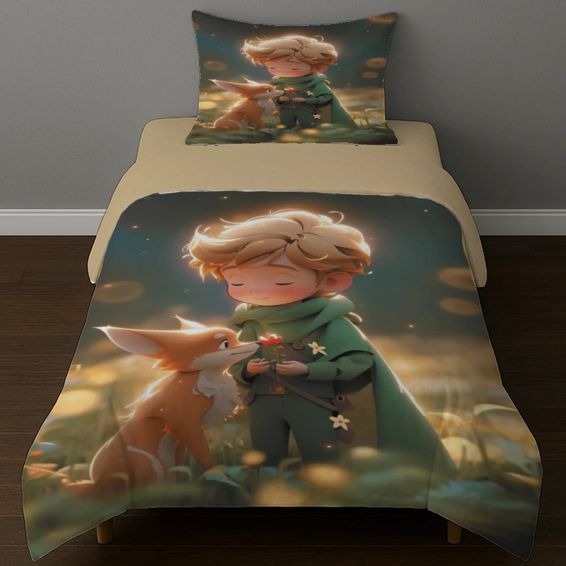 سرویس روتختی 1 نفر 4 تکه مدل شازده کوچولو 