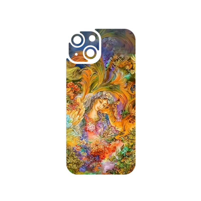 برچسب پوششی ماهوت مدل Persian miniature 3 مناسب برای گوشی موبایل اپل iPhone 15