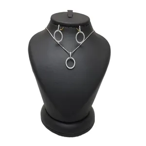 نیم ست نقره زنانه ترمه 1 طرح حلقه کد G13