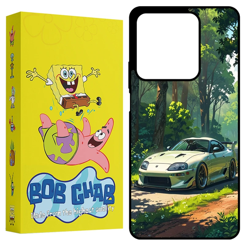 کاور باب قاب طرح ماشین مدل BCPN135 مناسب برای گوشی موبایل شیائومی Redmi Note 13 5G