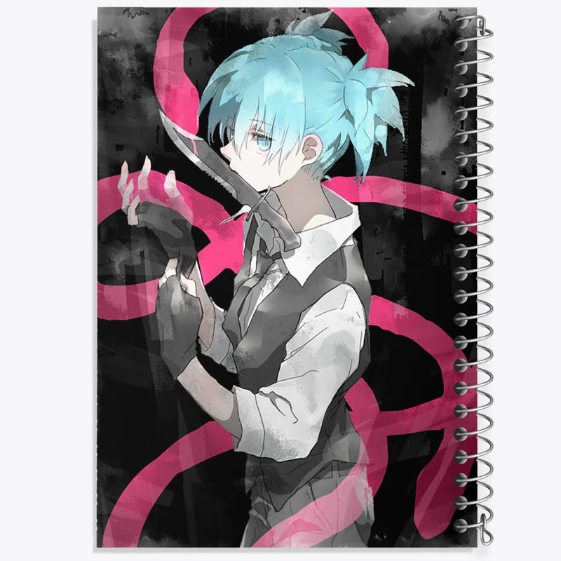 دفتر لیست خرید 50 برگ خندالو طرح ناگیسا انیمه کلاس آدمکشی کد 32064