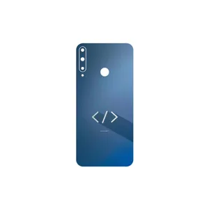 MAHOOT Minimal Coding icon Cover Sticker for Huawei Y7p