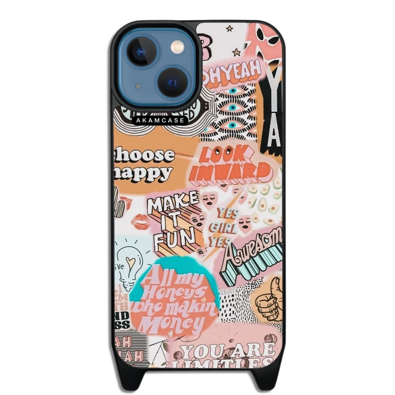 کاور آکام مدل AMCWLA14-GOOD VIBE2 مناسب برای گوشی موبایل اپل iPhone 14