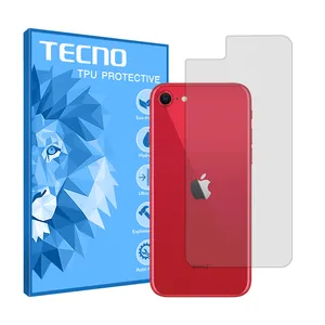 Tecno HyGEL model transparent phone back protector suitable for Apple iPhone SE (2020) mobile phone