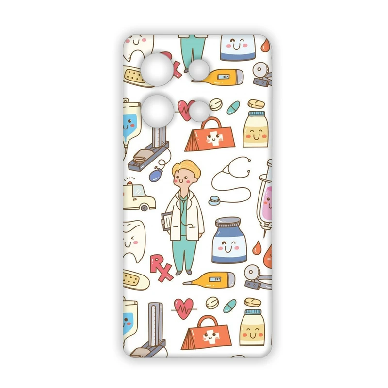   کاور مدل دکتر کد 025 مناسب برای گوشی موبایل شیائومی Redmi Note 13 4g