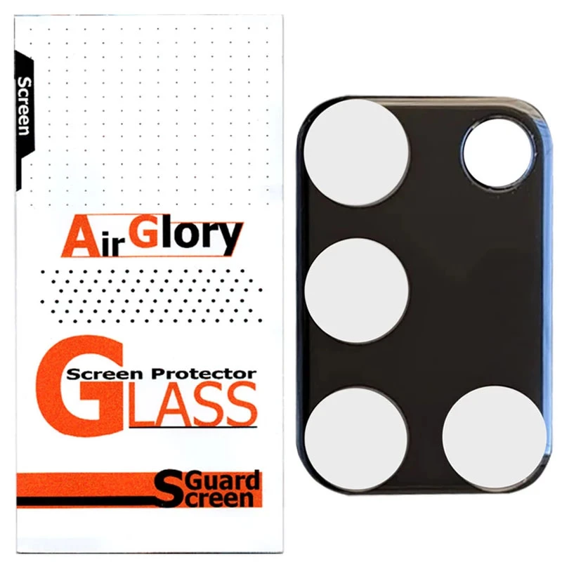 محافظ لنز دوربین شیشه ای ایرگلوری مدل سه بعدی 4 مناسب برای گوشی موبایل سامسونگ Galaxy A21S