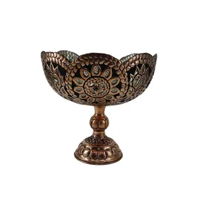 کاسه میوه خوری قلم زنی کد12