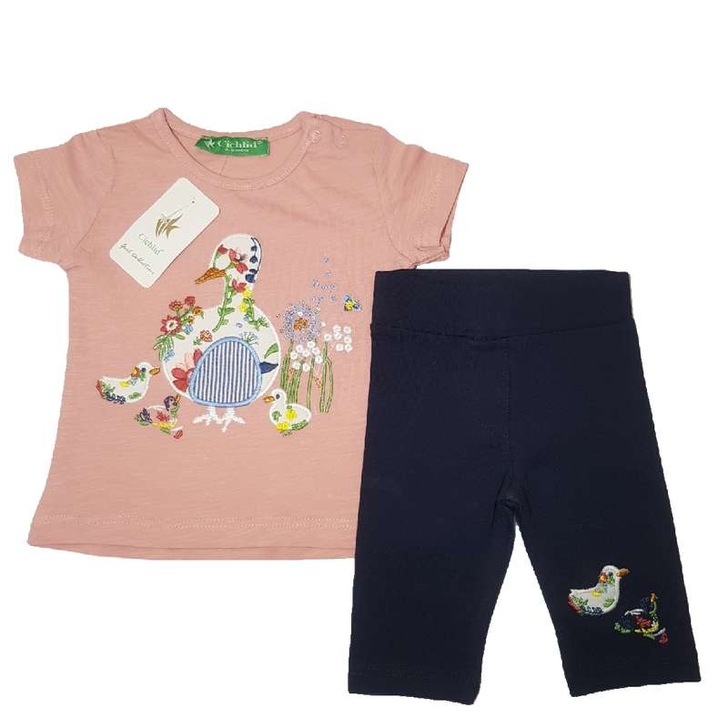 ست تی شرت و شلوار نوزادی چیچلاید مک کیز مدل C1S0231235 AD