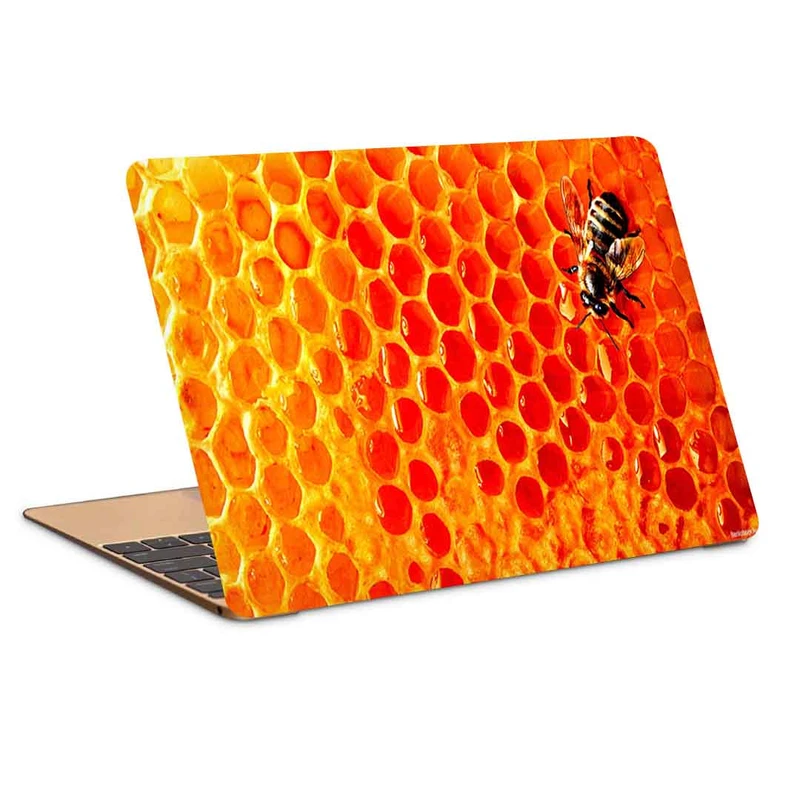 استیکر لپ تاپ طرح bee-20 کد P-624 مناسب برای لپ تاپ 15.6 اینچ