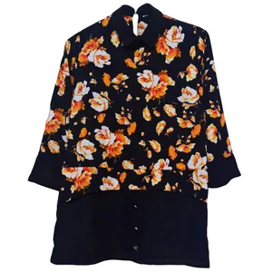 تونیک آستین سه ربع زنانه مدل پاییزان