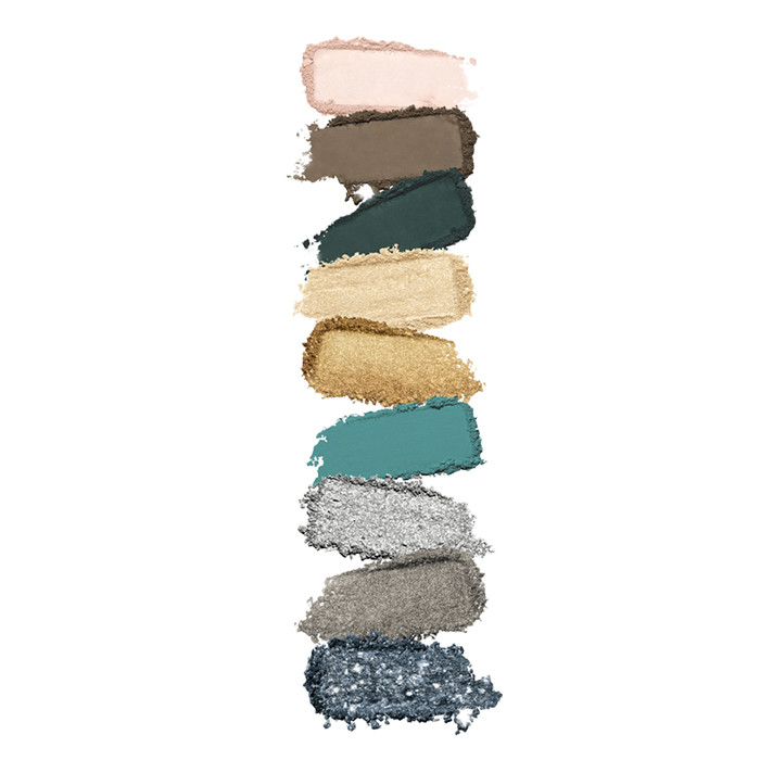 پالت سایه چشم کیکو میلانو مدل GLAMOUR MULTI FINISH شماره 06