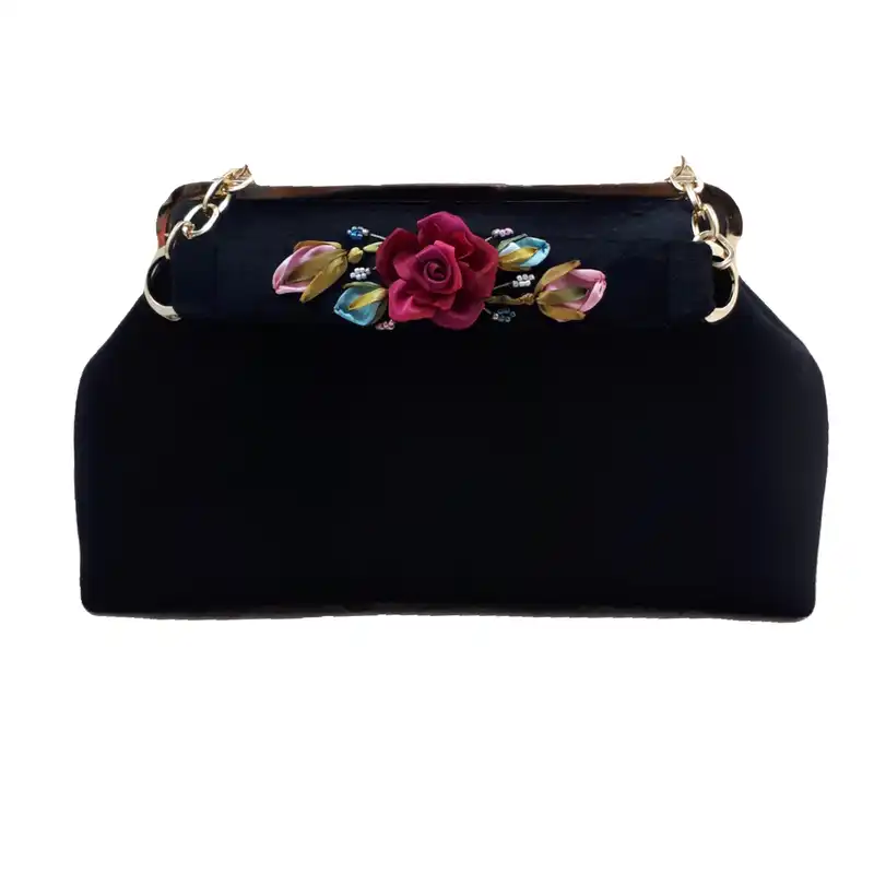 کیف دستی زنانه مدل روباندوزی دستدوز