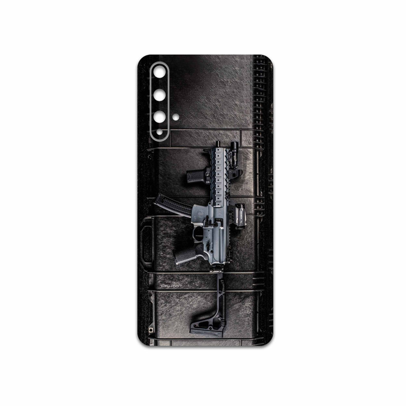 برچسب پوششی ماهوت مدل Gun مناسب برای گوشی موبایل هوآوی Nova 5T