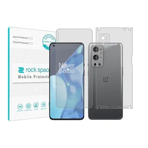 Rockspace transparent screen protector HyGEL model suitable for OnePlus 9PRO mobile phone with back protector