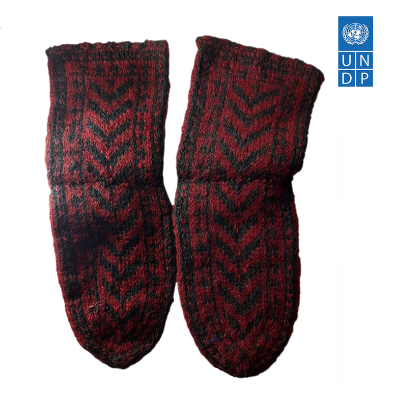 جوراب دست دوز مردانه مدل سنتی
